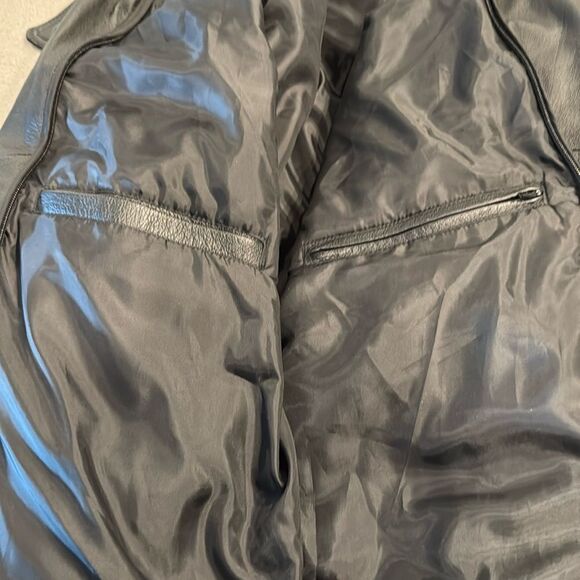 USA Leather Bomber Eagle Jacket - Picture 10 of 12